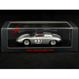 Porsche 718 Spyder RS61 n° 33 5. 24h le Mans 1961 1/43 Spark S9732