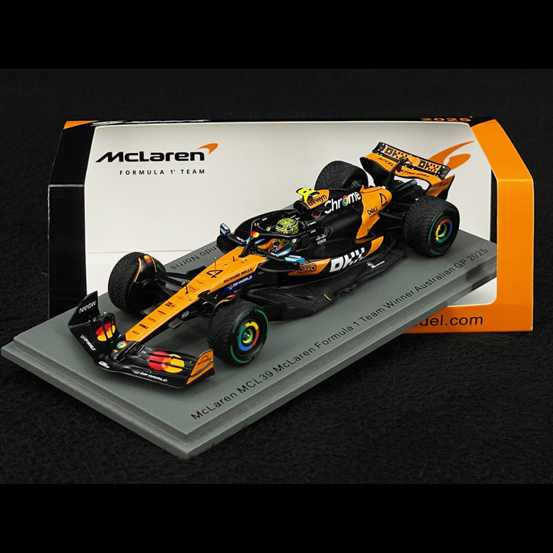 Lando Norris McLaren MCL39 n° 4 Winner Australian GP 2025 1/43 Spark S9581 Lando Norris McLaren MCL39 n° 4 Winner Australian GP 2025 1/43 Spark S9581