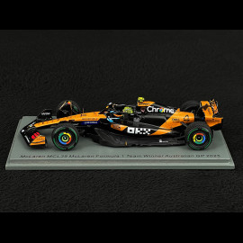 Lando Norris McLaren MCL39 n° 4 Winner Australian GP 2025 1/43 Spark S9581 Lando Norris McLaren MCL39 n° 4 Winner Australian GP 2025 1/43 Spark S9581