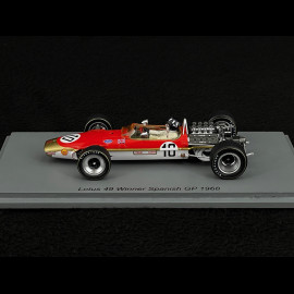 Graham Hill Lotus 49 n° 10 Winner Spanish GP F1 1968 1/43 Spark S4829