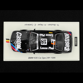 BMW 635 Csi n° 18 24h Spa 1986 1/43 Spark SB669