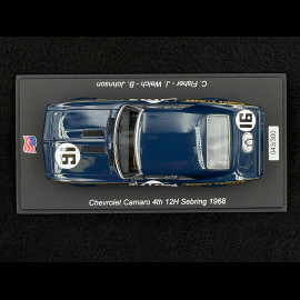 Chevrolet Camaro n° 16 2nd 12h Sebring 1968 1/43 Spark US246
