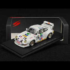 Porsche 911 GT2 Type 993 n° 78 5th 24h le Mans 1995 1/43 Spark S9898