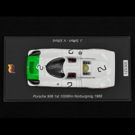 Porsche 908 n° 2 Winner 1000km Nürburgring 1968 Jo Siffert 1/43 Spark SG821
