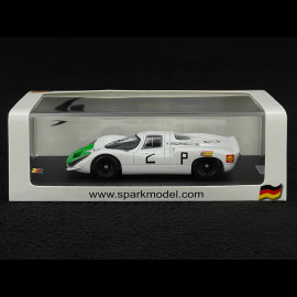 Porsche 908 n° 2 Winner 1000km Nürburgring 1968 Jo Siffert 1/43 Spark SG821