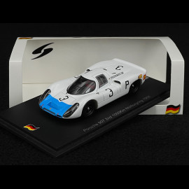 Porsche 907 n° 3 2nd 1000km Nürburgring 1968 Hans Herrmann 1/43 Spark SG822