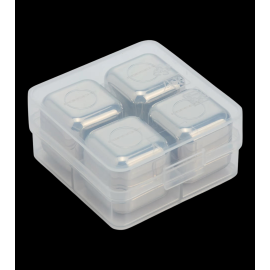 Set of 4 Porsche Ice Cubes Silver WAP0500100TEWS