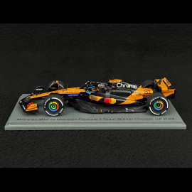Oscar Piastri McLaren MCL39 n° 81 Winner Chinese GP 2025 With Pitboard 1/43 Spark S9580