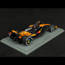 Oscar Piastri McLaren MCL39 n° 81 Winner Chinese GP 2025 With Pitboard 1/43 Spark S9580