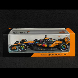 Oscar Piastri McLaren MCL39 n° 81 Winner Chinese GP 2025 With Pitboard 1/43 Spark S9580