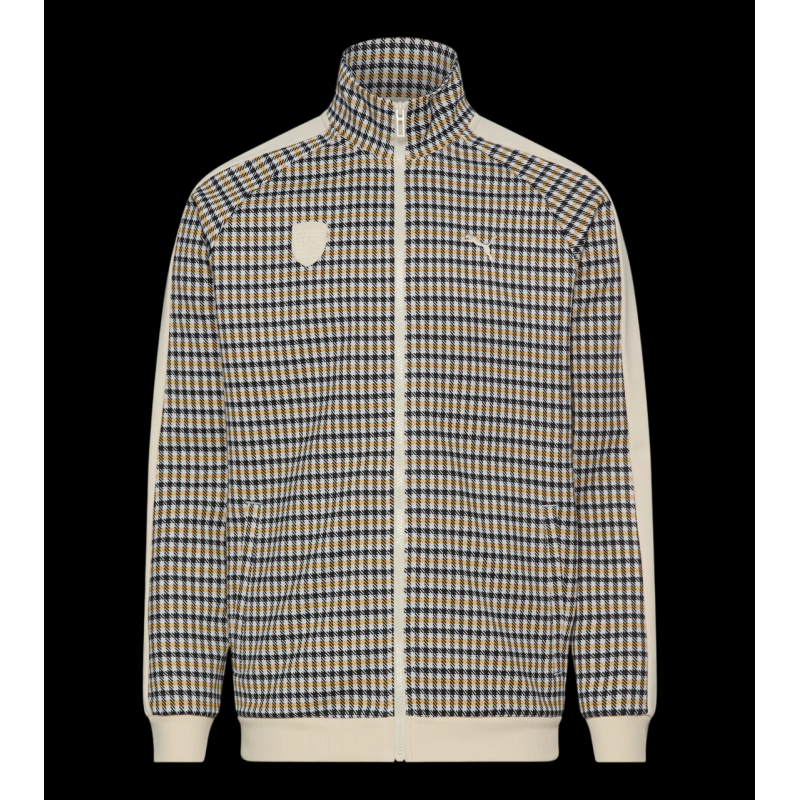 Porsche 911 Jacke Targa 60 ans Puma Pepita Beige WAP114T60Y Porsche 911 Jacke Targa 60 ans Puma Pepita Beige WAP114T60Y