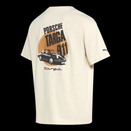 Porsche 911 T-shirt Targa 60 ans Puma Beige WAP110T60Y