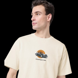 Porsche 911 T-shirt Targa 60 ans Puma Beige WAP110T60Y