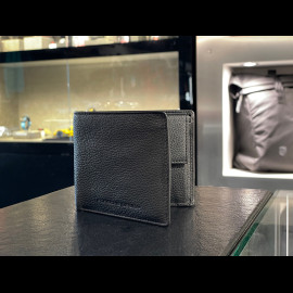 Porsche Design Geldbörse Kartenetui Kompakt Leder Schwarz Voyager Wallet 4 4056487043869