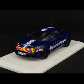 Alpine A110 S 2023 Gendarmerie 1/18 Norev 185420