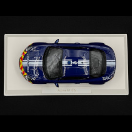 Alpine A110 S 2023 Gendarmerie 1/18 Norev 185420