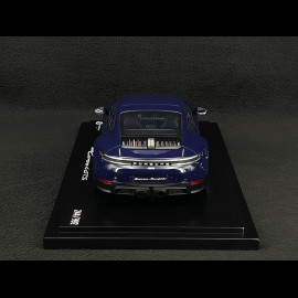 Porsche 911 Carrera 4 GTS Type 992.2 2024 40 years Italy Gentian Blue 1/18 Spark WAP0210560TGTS