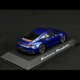 Porsche 911 Carrera T Type 922.2 Club Coupe 2024 70 years of Porsche Club America Sholar Blue Metallic 1/43 Spark WAP0200650TPCA