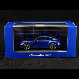Porsche 911 Carrera T Type 922.2 Club Coupe 2024 70 years of Porsche Club America Sholar Blue Metallic 1/43 Spark WAP0200650TPCA