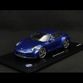 Porsche 911 Carrera T Type 922.2 Club Coupe 2024 70 years of Porsche Club America Sholar Blue Metallic 1/18 Spark WAP0210650TPCA