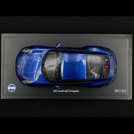 Porsche 911 Carrera T Type 922.2 Club Coupe 2024 70 years of Porsche Club America Sholar Blue Metallic 1/18 Spark WAP0210650TPCA