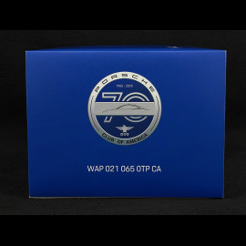 Porsche 911 Carrera T Type 922.2 Club Coupe 2024 70 years of Porsche Club America Sholar Blue Metallic 1/18 Spark WAP0210650TPCA