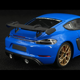 Porsche 718 Cayman GT4 RS Weissach Package 2024 Shark Blue 1/18 Minichamps 110062121