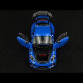Porsche 718 Cayman GT4 RS Weissach Package 2024 Shark Blue 1/18 Minichamps 110062121