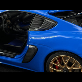 Porsche 718 Cayman GT4 RS Weissach Package 2024 Shark Blue 1/18 Minichamps 110062121