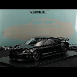 Porsche Taycan Turbo GT 2024 Black 1/18 Minichamps 117069402