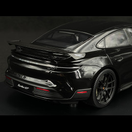 Porsche Taycan Turbo GT 2024 Black 1/18 Minichamps 117069402