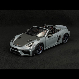 Porsche 718 Syder RS Weissach Package 2024 Arctic Grey 1/18 Minichamps 110063130