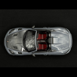 Porsche 718 Syder RS Weissach Package 2024 Arctic Grey 1/18 Minichamps 110063130