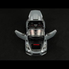 Porsche 718 Syder RS Weissach Package 2024 Arctic Grey 1/18 Minichamps 110063130