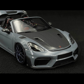 Porsche 718 Syder RS Weissach Package 2024 Arctic Grey 1/18 Minichamps 110063130