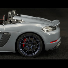 Porsche 718 Syder RS Weissach Package 2024 Arctic Grey 1/18 Minichamps 110063130