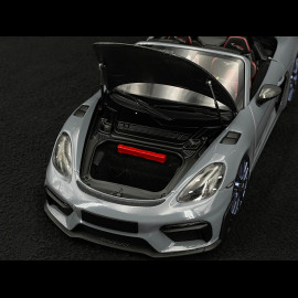 Porsche 718 Syder RS Weissach Package 2024 Arctic Grey 1/18 Minichamps 110063130