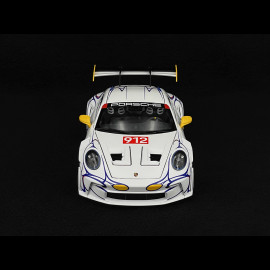 Porsche 911 GT3 RS Type 992 n° 911 2023 White / Yellow Decor 1/18 Minichamps 110062042