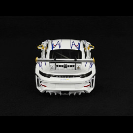 Porsche 911 GT3 RS Type 992 n° 911 2023 White / Yellow Decor 1/18 Minichamps 110062042
