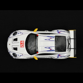 Porsche 911 GT3 RS Type 992 n° 911 2023 White / Yellow Decor 1/18 Minichamps 110062042