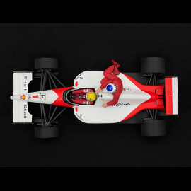 Ayrton Senna Mclaren Honda MP4/6 n° 1 3rd Mexican GP F1 1991 with Jean Alesi 1/18 Minichamps 540911828