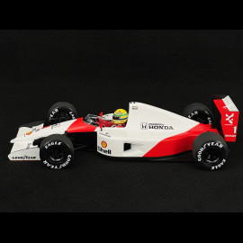 Ayrton Senna Mclaren Honda MP4/6 n° 1 3rd Mexican GP F1 1991 with Jean Alesi 1/18 Minichamps 540911828