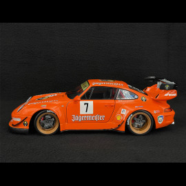 Porsche 911 RWB Type 993 n° 7 Jägermeister Orange Bodykit 2020 1/18 Solido S1808506 Porsche 911 RWB Type 993 n° 7 Jägermeister Orange Bodykit 2020 1/18 Solido S1808506