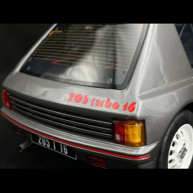 Peugeot 205 T16 Serie 200 1984 Winchestergrau 1/12 Ottomobile G091 Peugeot 205 T16 Serie 200 1984 Winchestergrau 1/12 Ottomobile G091