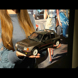 Peugeot 205 T16 Serie 200 1984 Winchestergrau 1/12 Ottomobile G091 Peugeot 205 T16 Serie 200 1984 Winchestergrau 1/12 Ottomobile G091