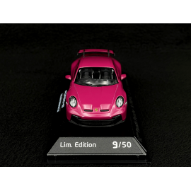 Porsche 911 GT3 Typ 992 2021 Paradis Porsche St Tropez 2025 Rubystern Rot 1/43 Minichamps WAP0202710RGT3
