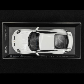 Porsche 911 GT3 Typ 992 2021 Paradis Porsche St Tropez 2025 Carraraweiß 1/43 Minichamps WAP0202720RGT3
