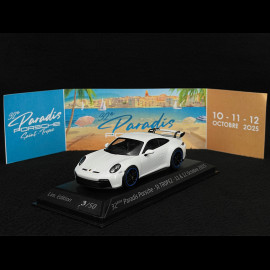 Porsche 911 GT3 Typ 992 2021 Paradis Porsche St Tropez 2025 Carraraweiß 1/43 Minichamps WAP0202720RGT3