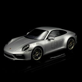 Porsche 911 Carrera GTS Type 992 Le Mans Centenaire Edition 2023 Argent 1/18 Spark WAP0210060RGTS