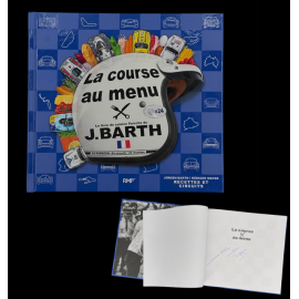 Buch La Course au Menu Barth / Mayer 2025 Signiert von Jürgen Barth - Französisch